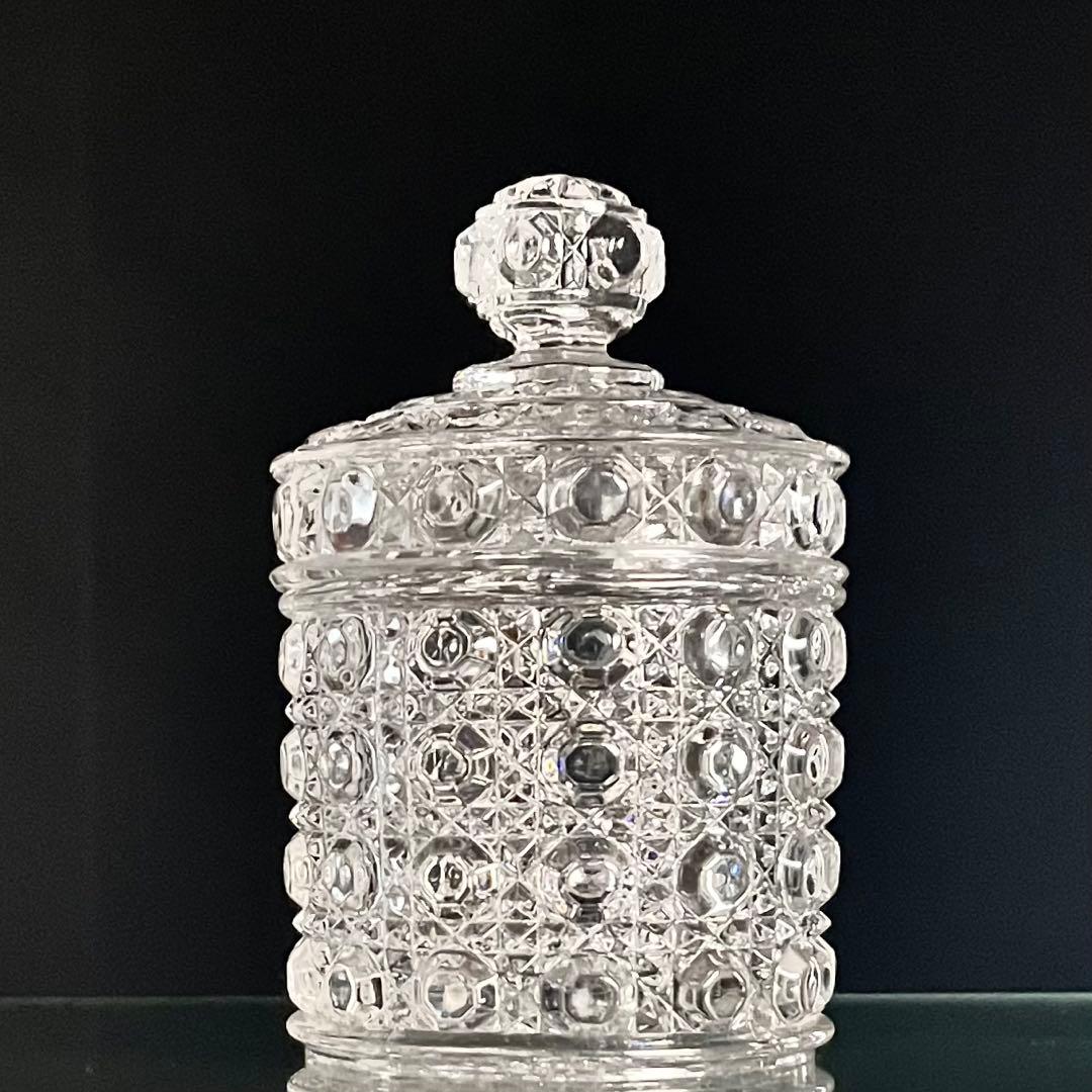 BACCARAT バカラ/※ 刻印有 美品　ディアマン　蓋物