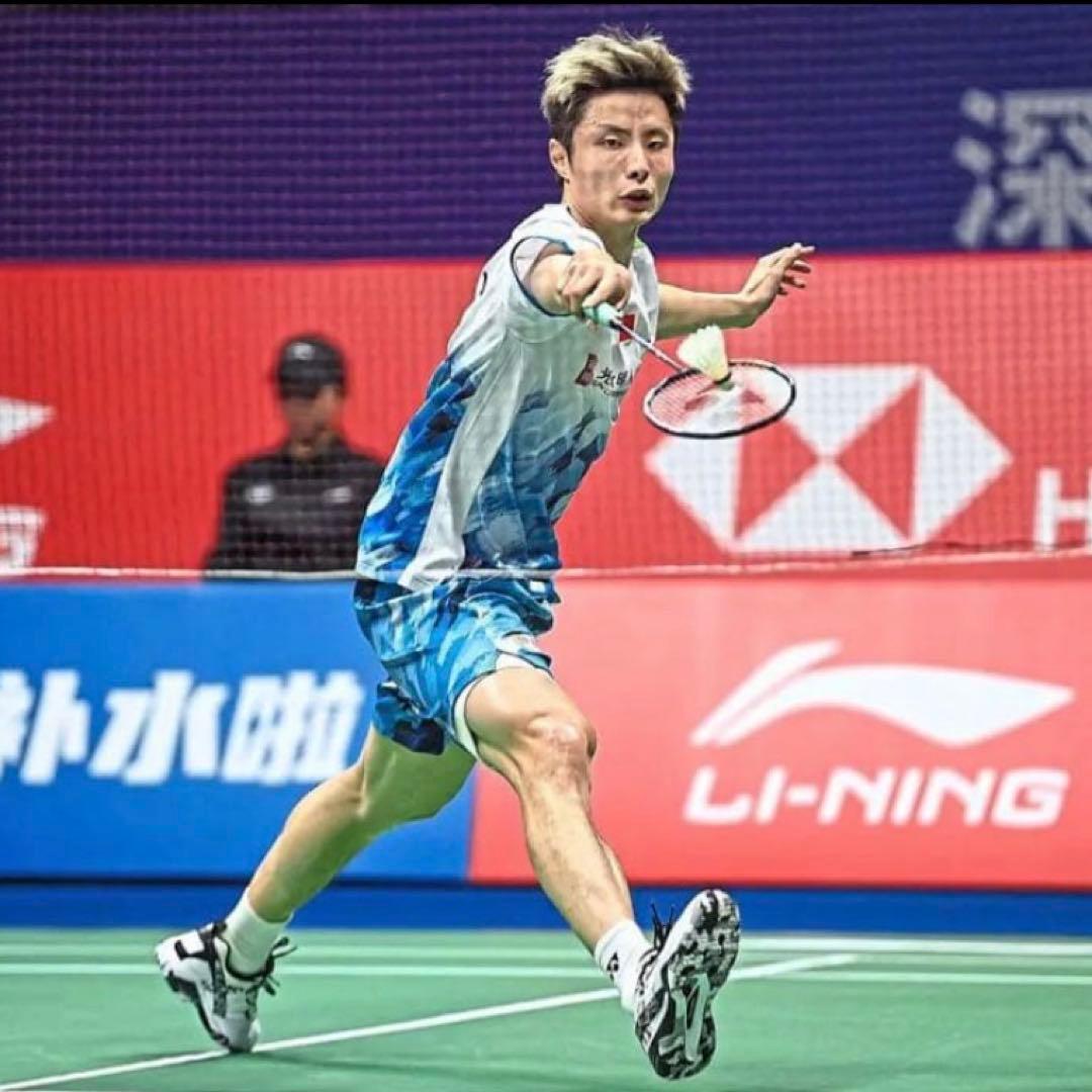 YONEX バドミントンパンツ XL 青系