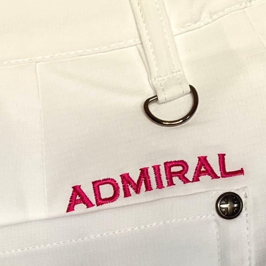 【新品・未使用】ADMRIAL アドミラル ゴルフスカート ホワイト　S