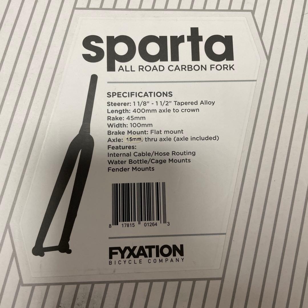 セール FYXATION Sparta カーボンフォーク 15mmTA