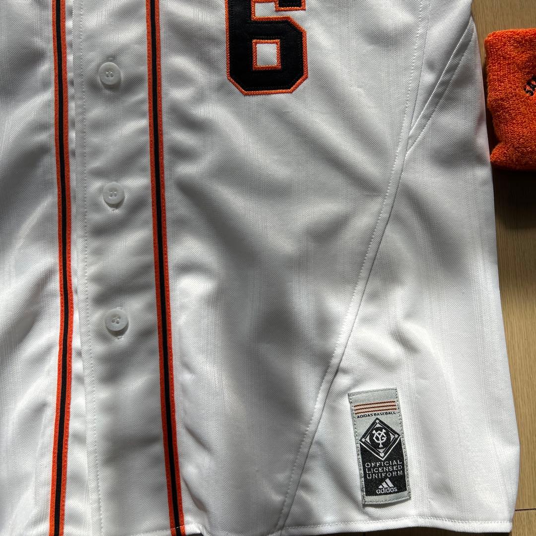GIANTS 坂本勇人　ユニフォーム 背番号6 adidas 刺繍