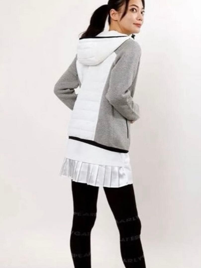 【MASTER BUNNY EDITION 】バック裾プリーツ中綿混スカート新品