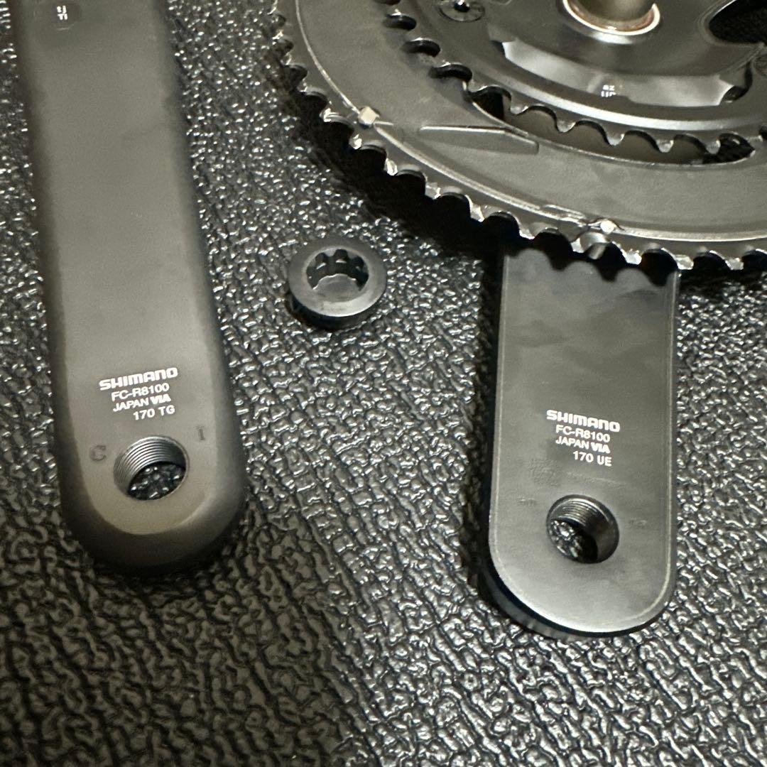 ULTEGRA R8100 クランクセット 170mm 2x12速 52/36