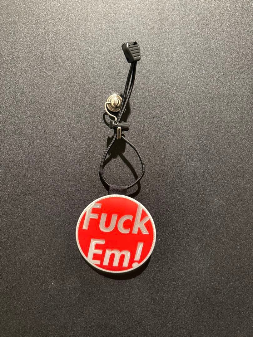 BLUE LUG × Supreme リフレクター 赤
