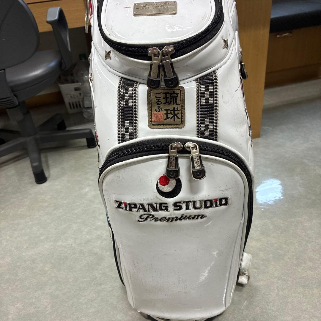 琉球ごるふ　ZIPANG STUDIO Premium ゴルフバッグ