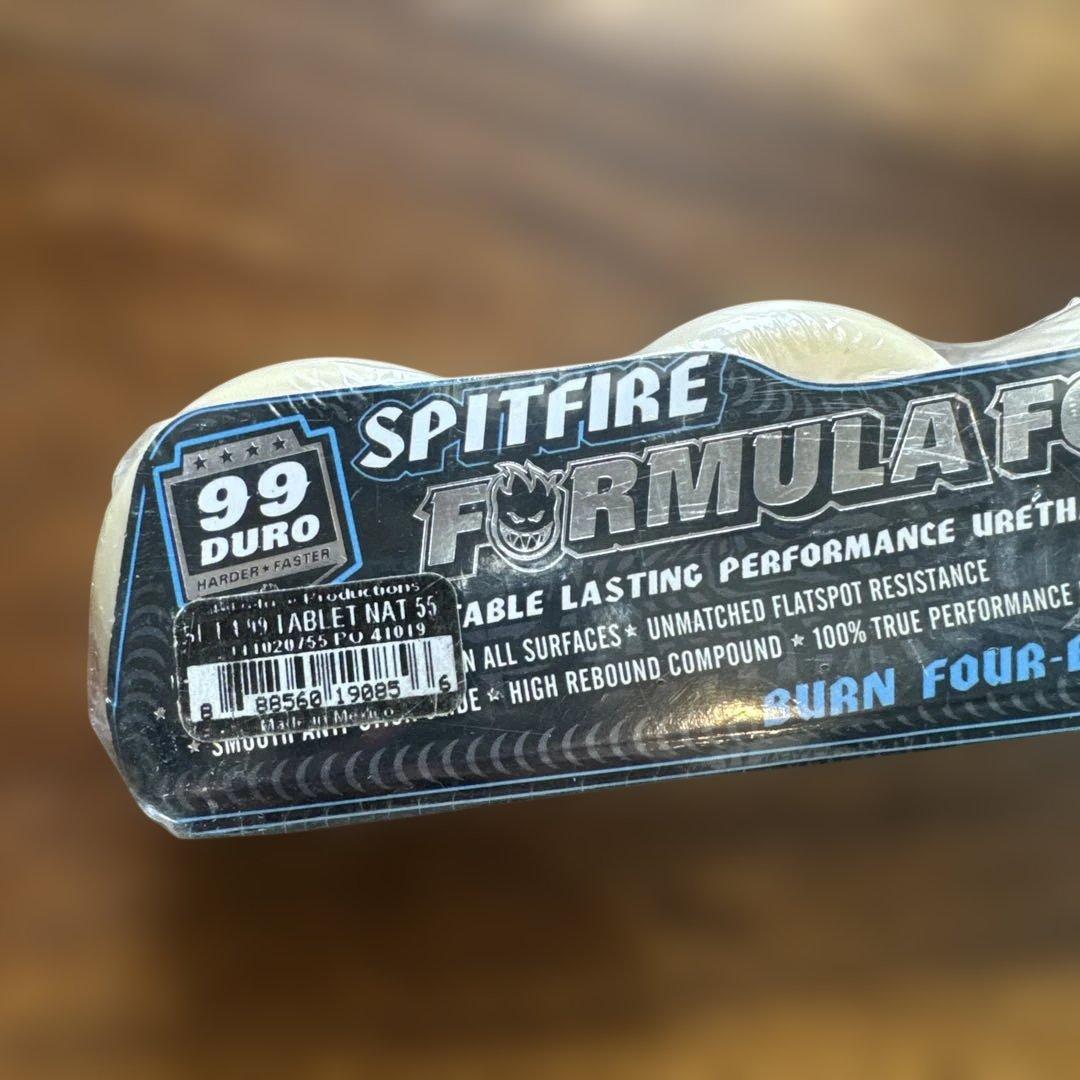 Spitfire フォーマル4 タブレット55mm99a スケボーウィール