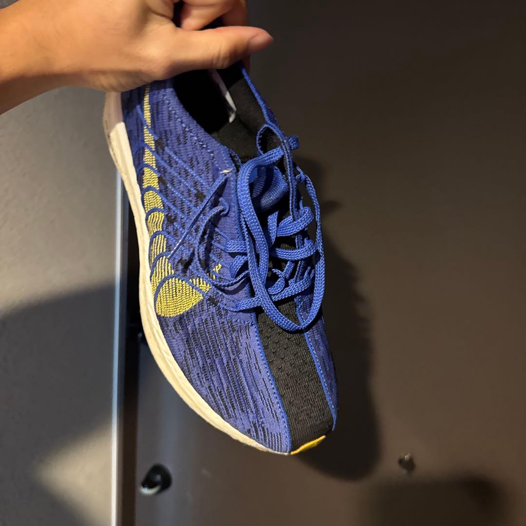 NIKE ZOOMX スパイクシューズ ネイビー/イエロー