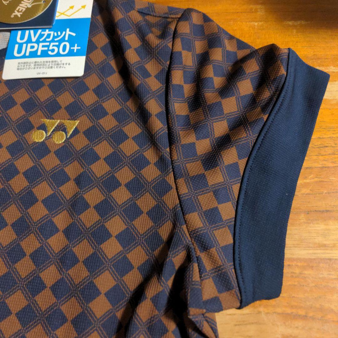 YONEX VERSA COOL チェック柄TシャツJP O
