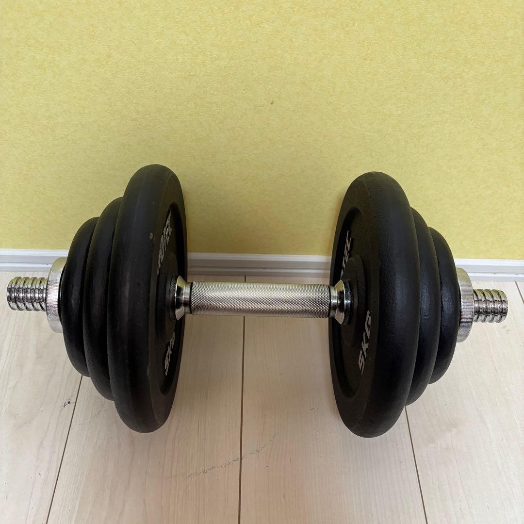 【美品】 IROTEC ダンベル セット 20kg アイロテック ①