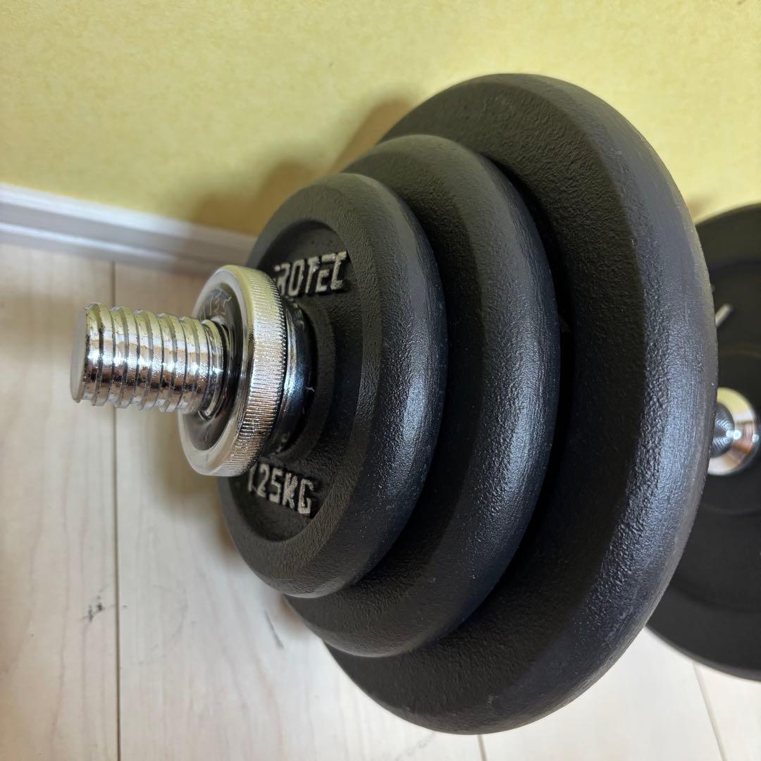 【美品】 IROTEC ダンベル セット 20kg アイロテック ①