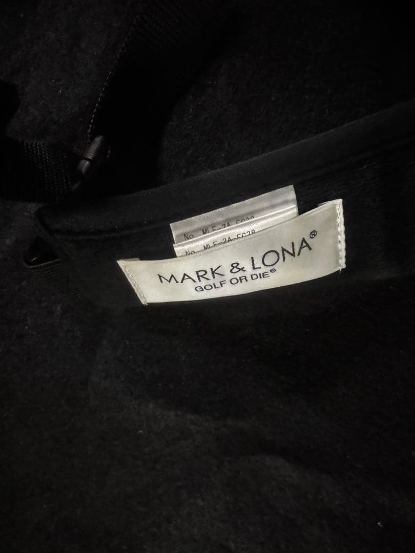 MARK & LONA バイザー フリーサイズ VACCINATED