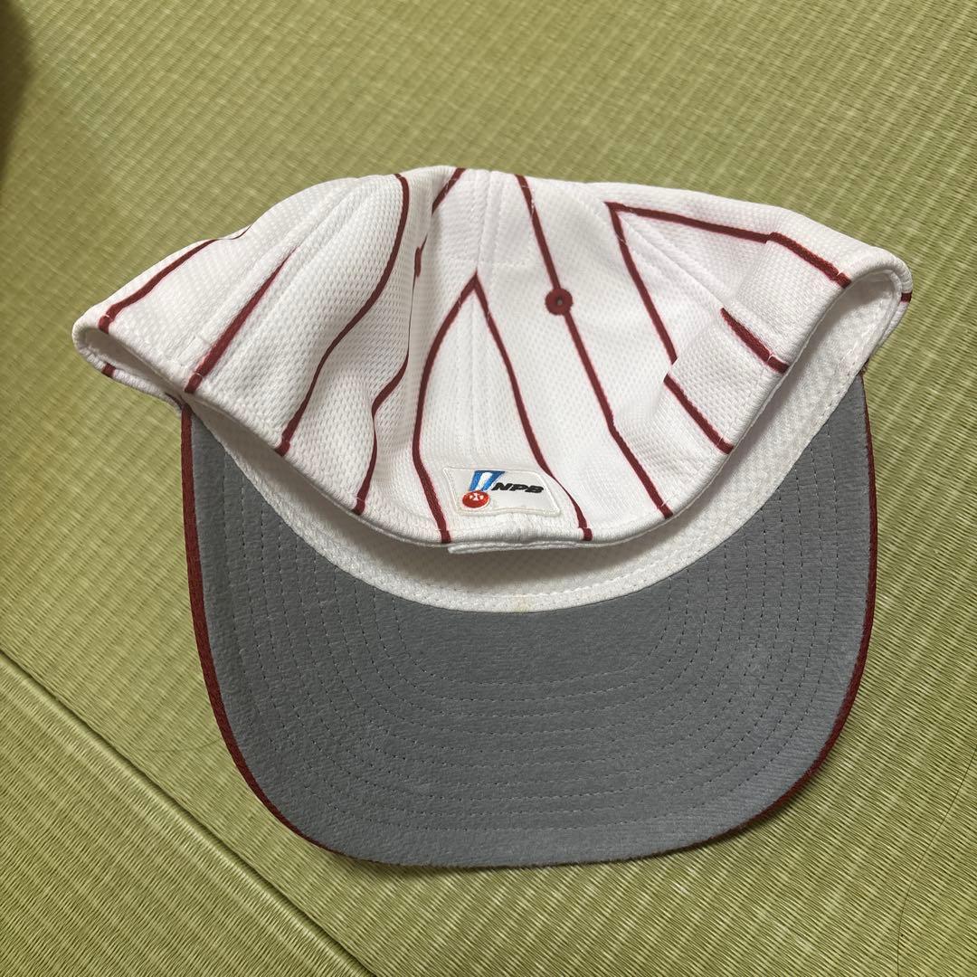 楽天イーグルス 岡島 豪郎実使用 帽子　キャップ　プロ野球