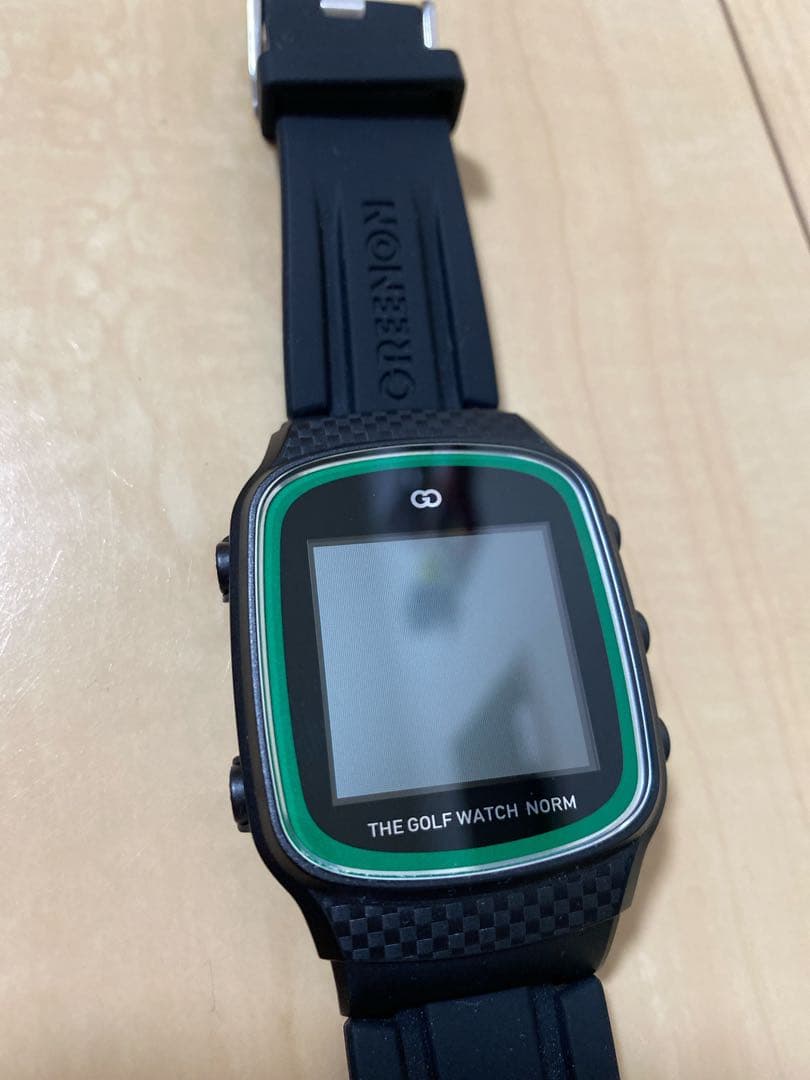 Green on ゴルフウォッチNORM