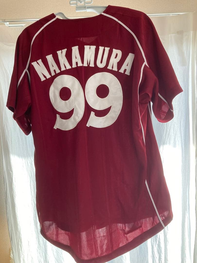 楽天イーグルス 中村 99 ユニフォーム L 中村紀洋　ビジター