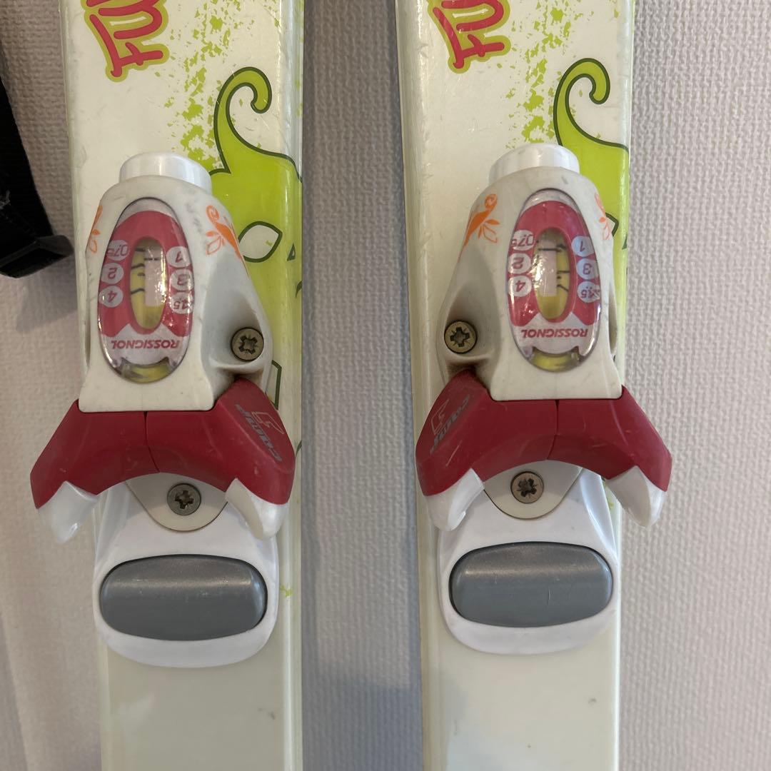 ROSSIGNOL スキーセット フラワー柄(120cm)
