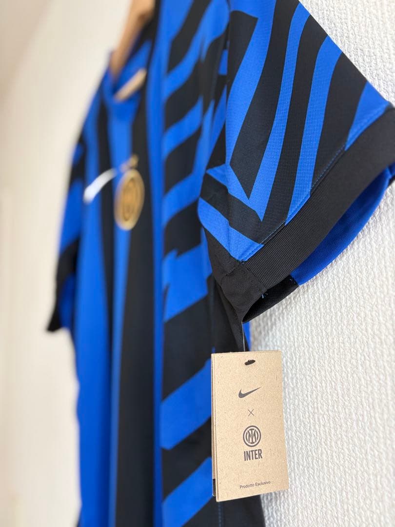 【新品タグ付】インテル 24/25 プレマッチユニフォーム NIKE Ｌ　正規品