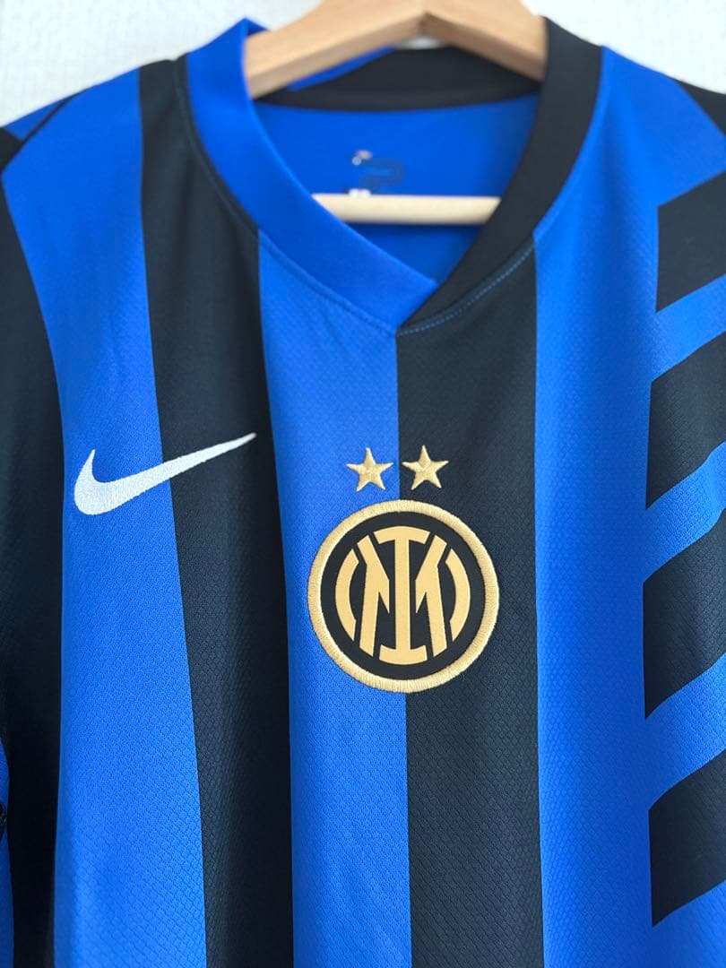 【新品タグ付】インテル 24/25 プレマッチユニフォーム NIKE Ｌ　正規品