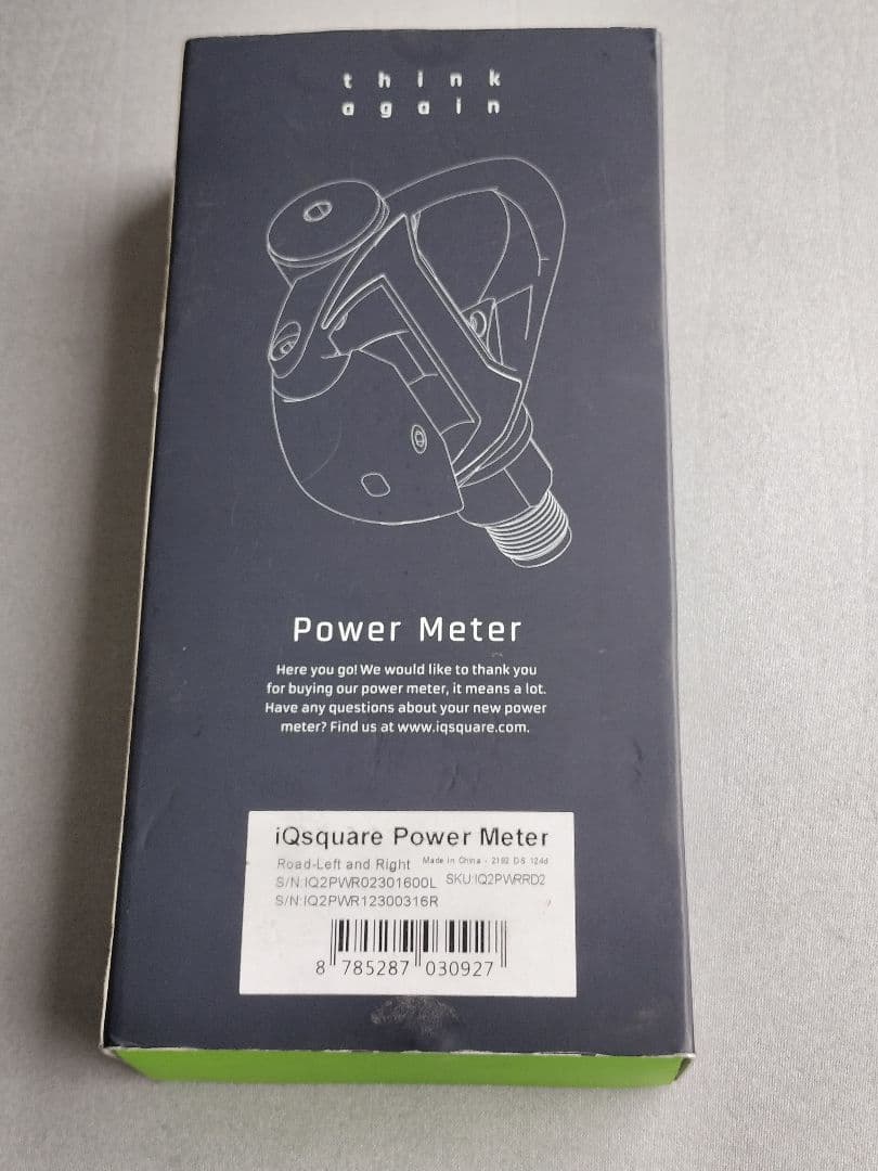 iQ2パワーメーター Power Ｍeter LOOK KEO互換ペダル