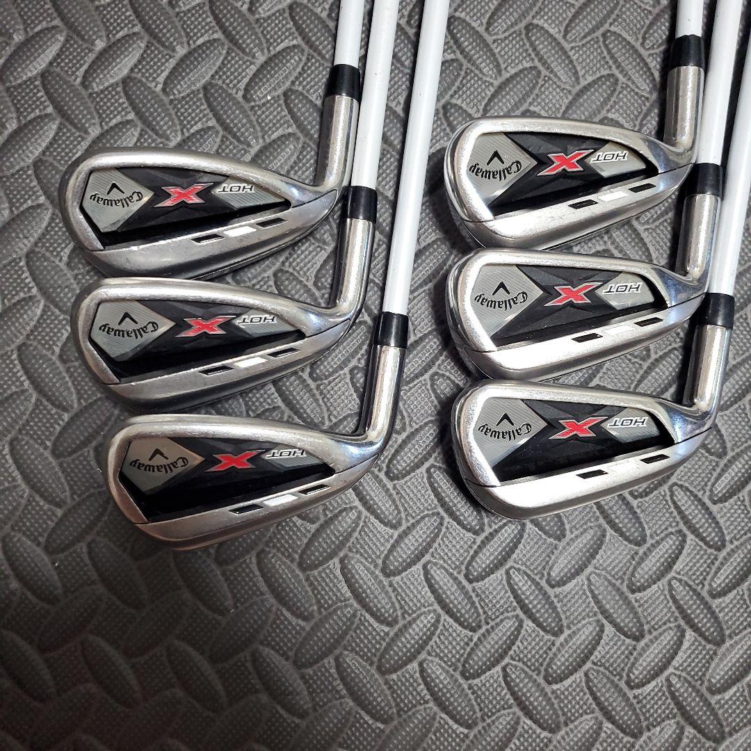 希少 Callaway X HOT レフティ アイアン ユーティリティ 8本
