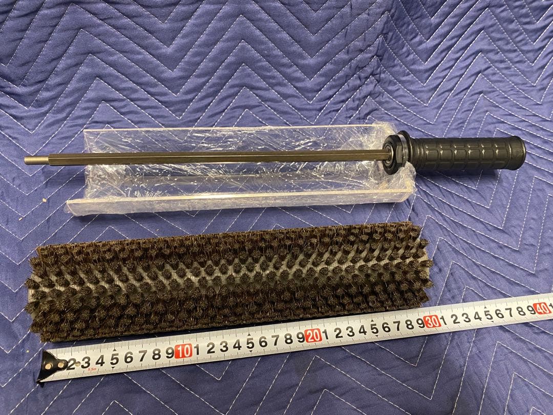 ロトブラシ300mm カバー付き馬毛