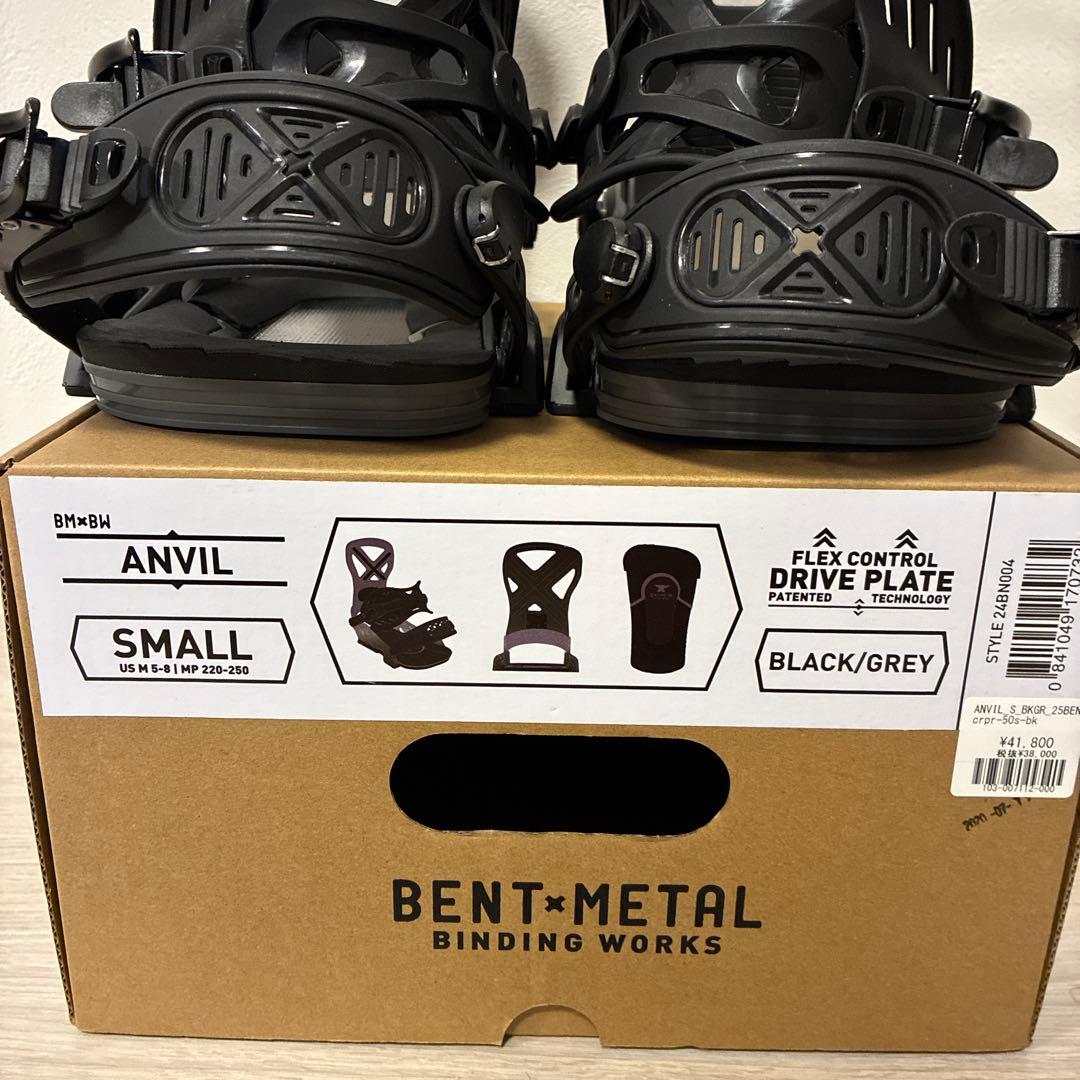 24-25 BENTL ANVIL サイズS BLACK/GREY