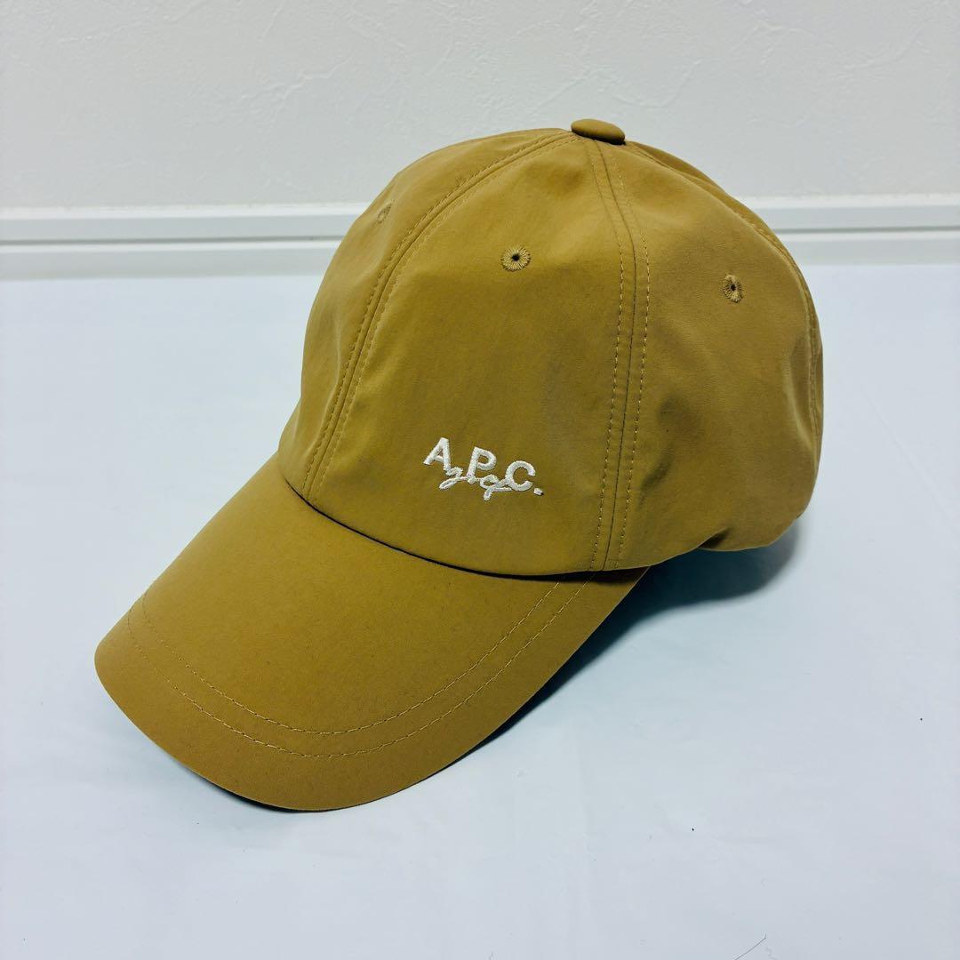 ほぼ未使用☆A.P.C golf キャップ　ゴルフキャップ　ベージュ　速乾