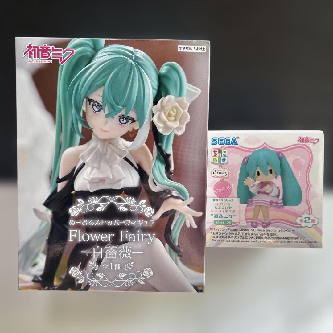 初音ミクTrio-Try-iT Figureー ガンダム45周年白薔薇6体セット