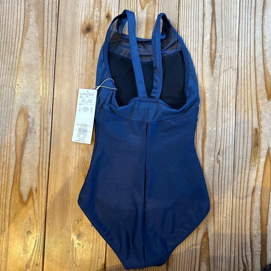 新品　Chacott バレエ レオタード ネイビー Sサイズ