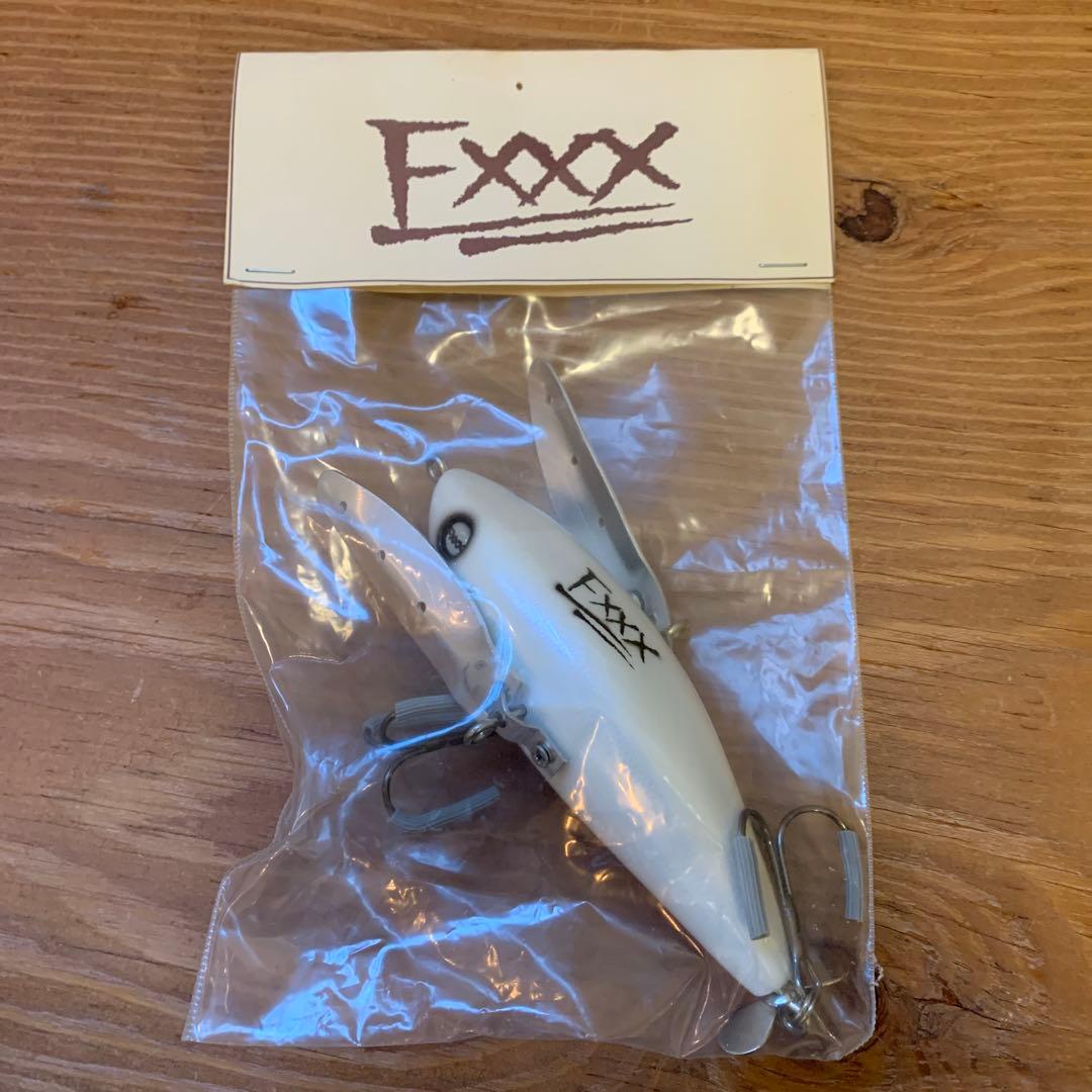 Fxxx エイリアンヘッズ　トップウォーター ルアー ホワイト 約8cm