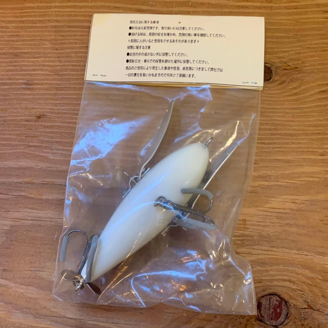 Fxxx エイリアンヘッズ　トップウォーター ルアー ホワイト 約8cm