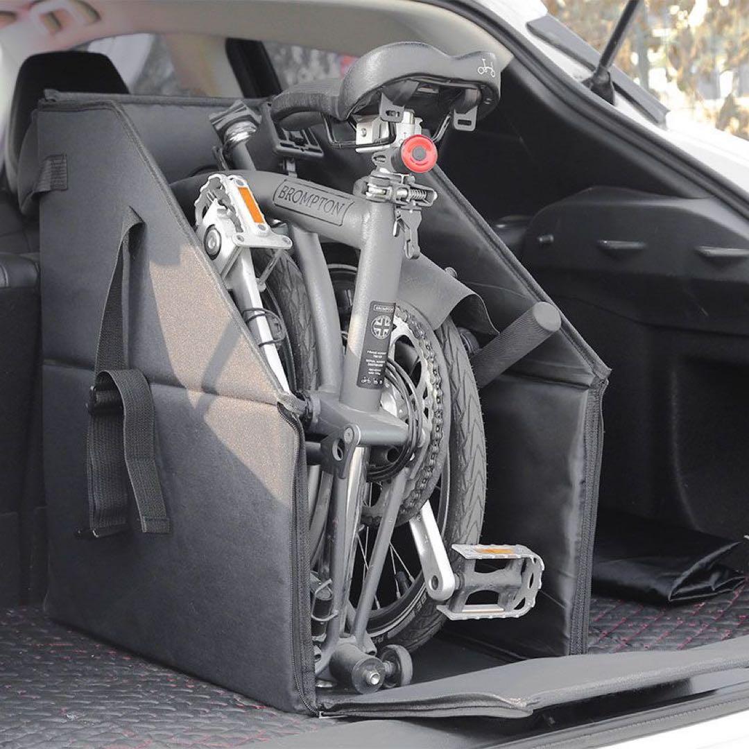 折りたたみ自転車バッグ ブラック 60cm