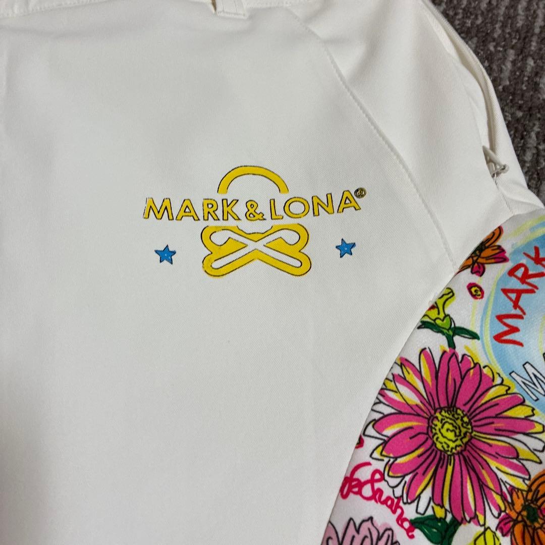 MARK & LONA 花柄スカート ホワイト未使用品