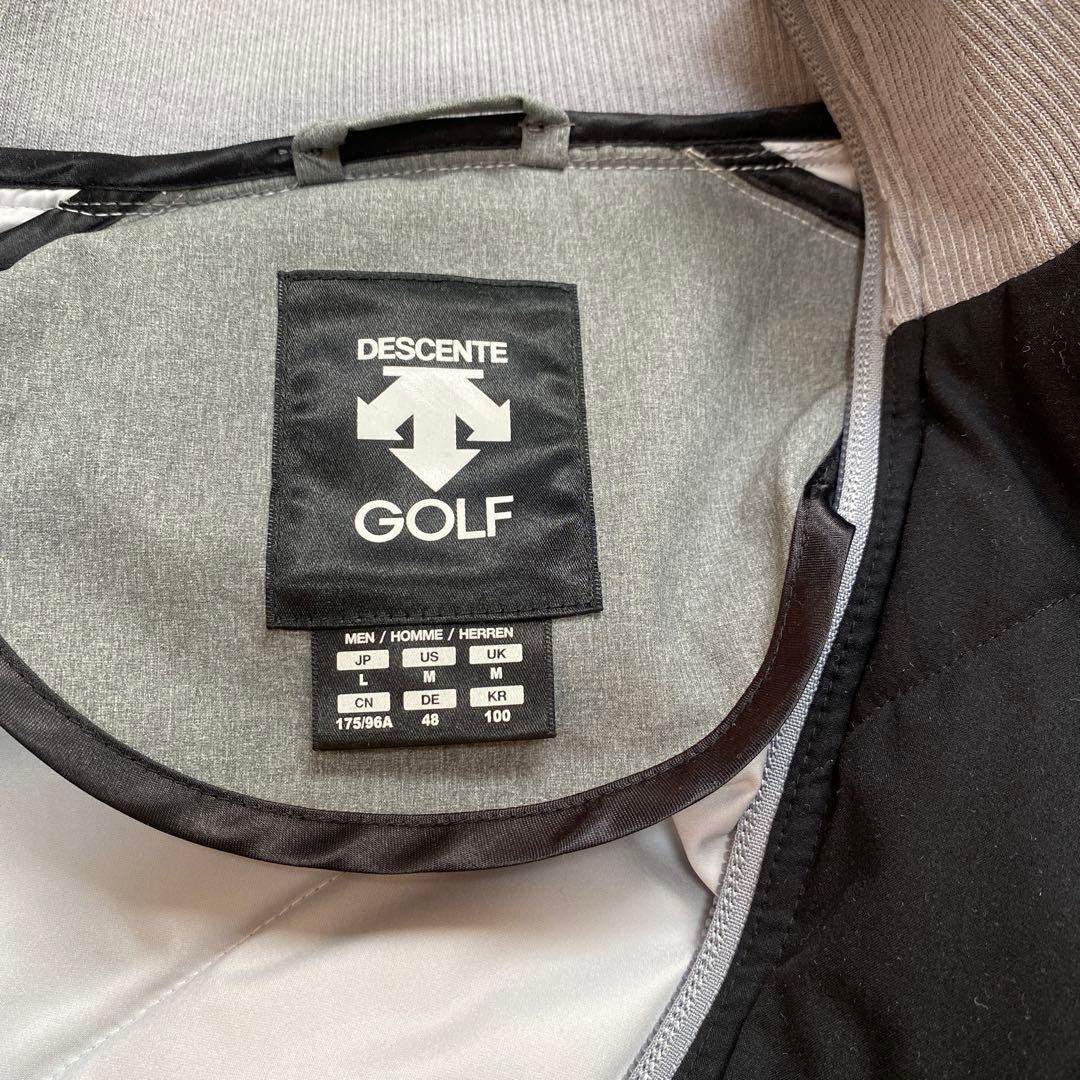 DESANT Golf メンズ ダウンジャケット 黒 グレー