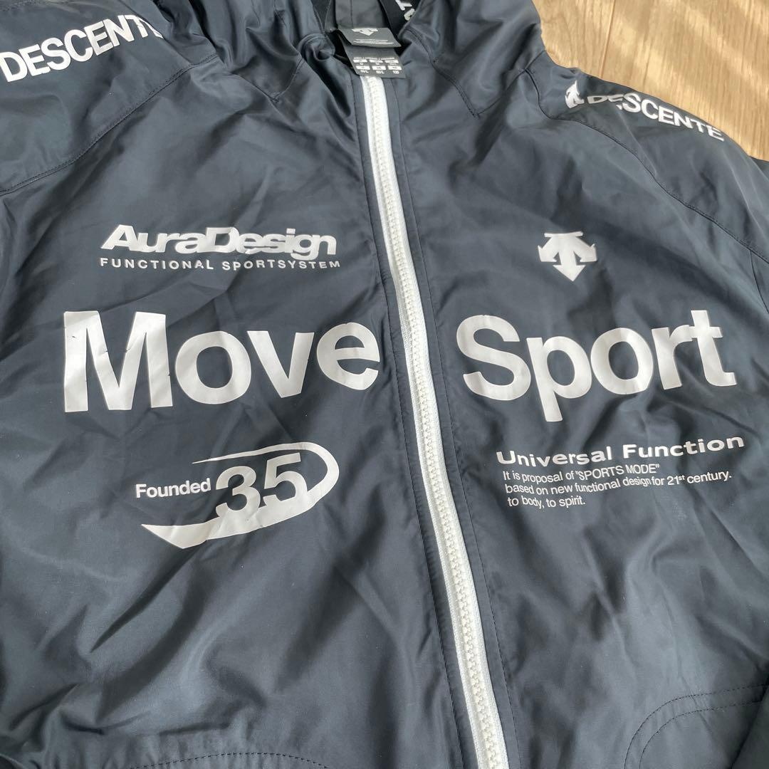 DESCENTE Move Sport ジャージ上下セット XLブラック