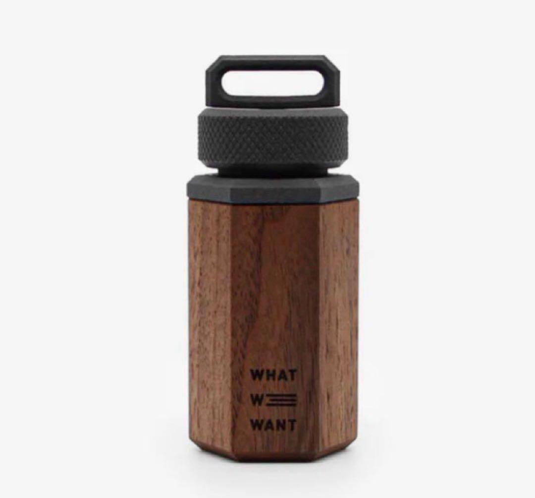 レア 新品 what we want 携帯灰皿 ケース ピルケース
