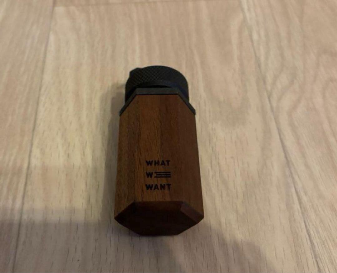 レア 新品 what we want 携帯灰皿 ケース ピルケース