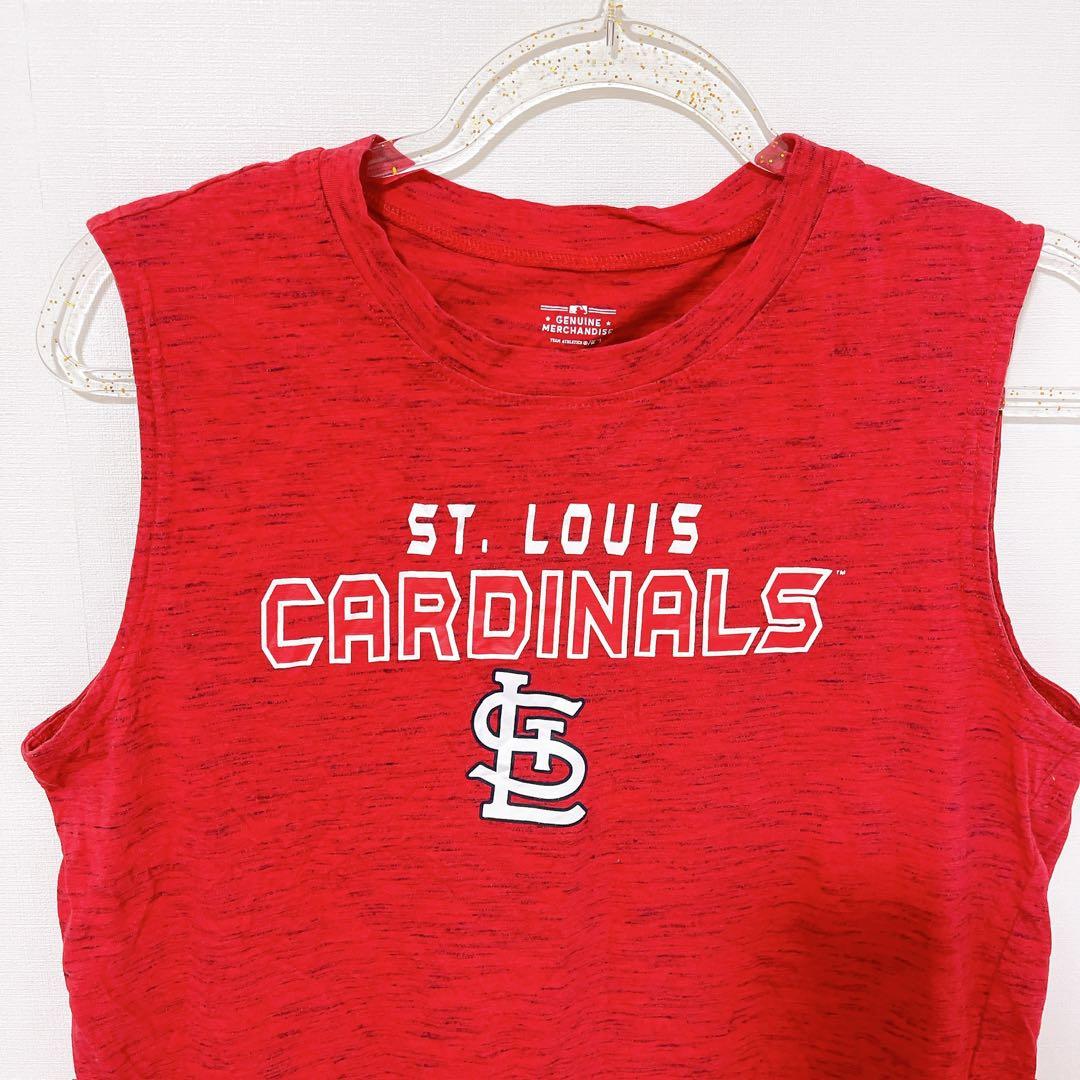 ST. LOUIS CARDINALS ノースリーブTシャツ レッドXXL