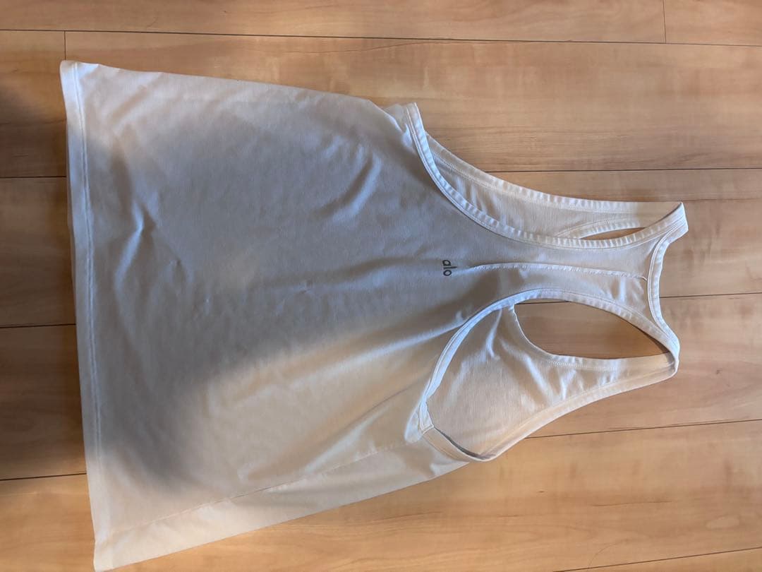 【良品】alo yoga 上下セットアップ タンクトップ　Sサイズ ネイビー