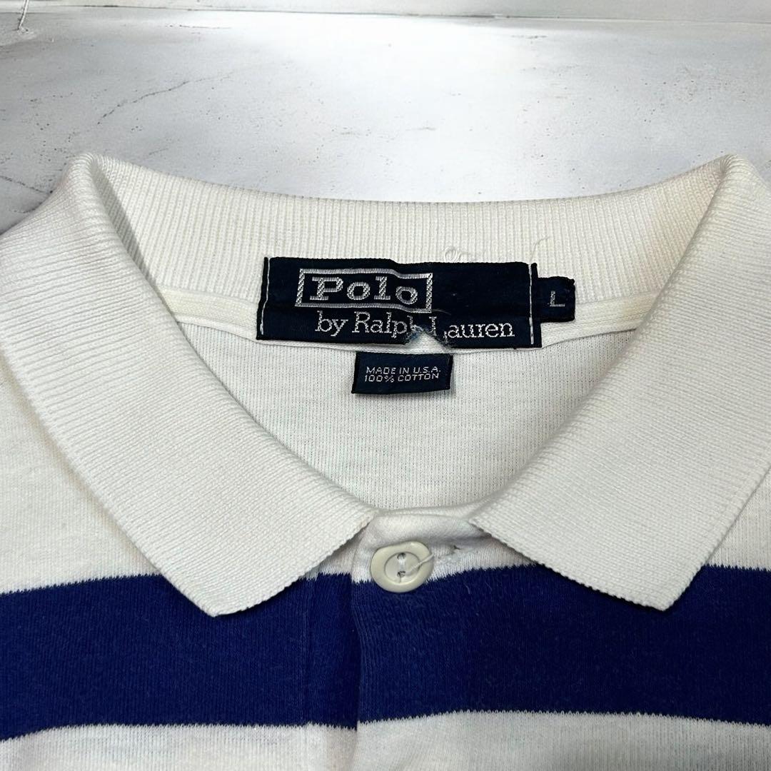 90s Polo Ralph Lauren USA製 Boarder Polo
