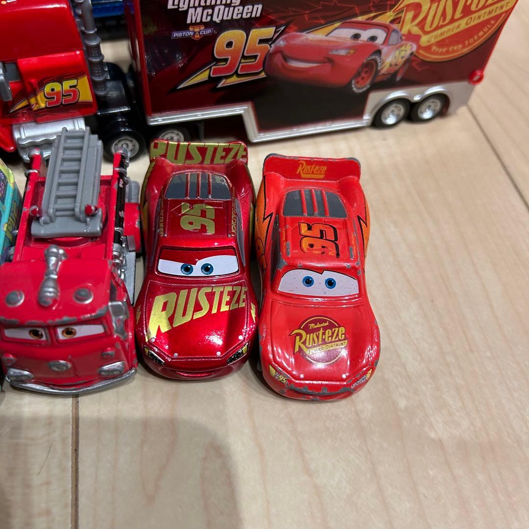 カーズ　トミカ　まとめ売り　マックトレーラーあり