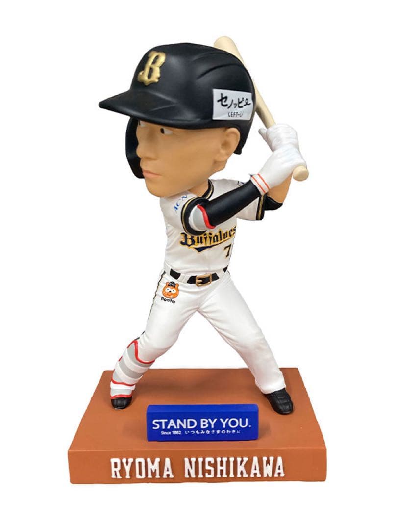 オリックス・バファローズ 西川 龍馬 選手 ボブルヘッド
