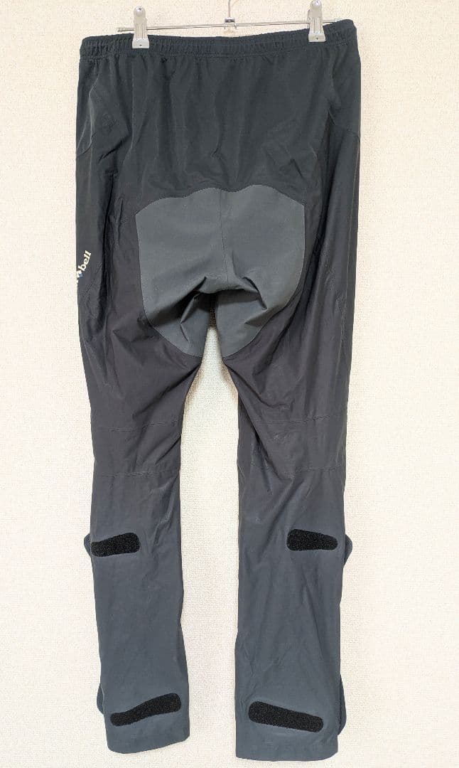 ほぼ新品　スーパーストレッチ サイクルレイン パンツ　メンズМ　モンベル
