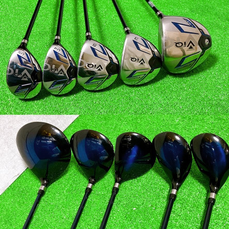 TOURSTAGE ViQ メンズゴルフクラブ13本フルセット 右 S ビギナー