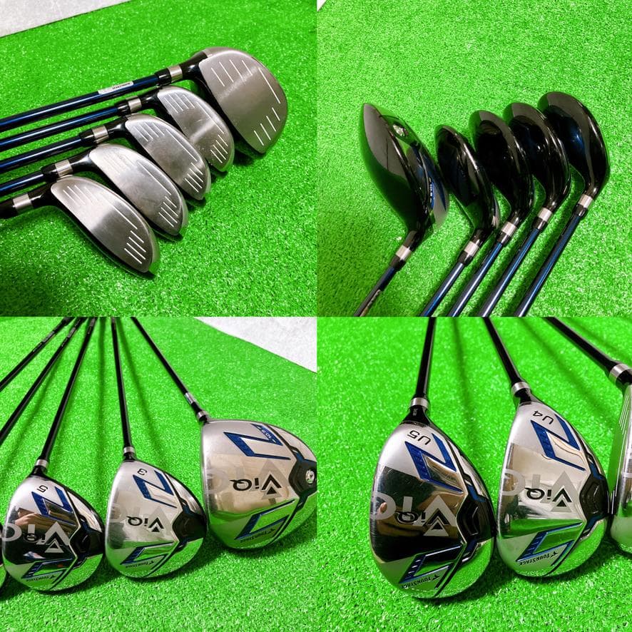 TOURSTAGE ViQ メンズゴルフクラブ13本フルセット 右 S ビギナー