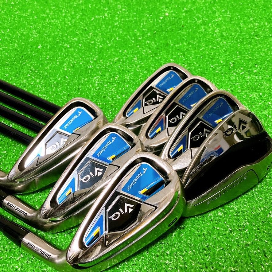 TOURSTAGE ViQ メンズゴルフクラブ13本フルセット 右 S ビギナー