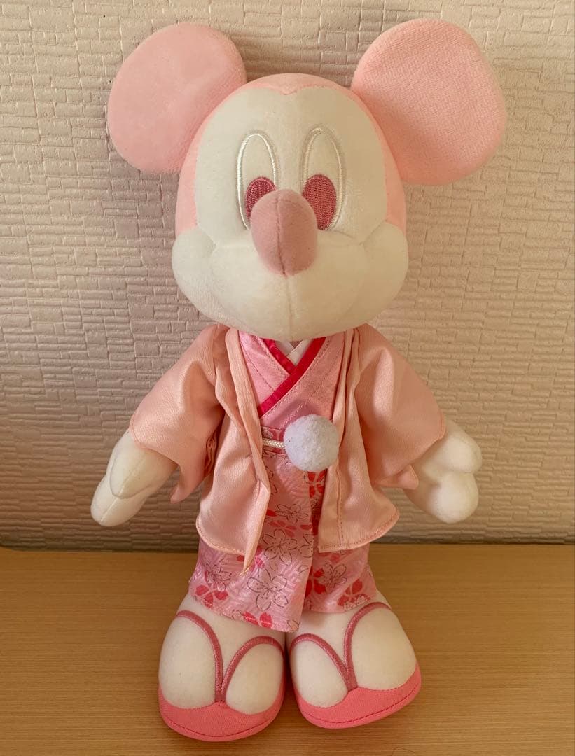Mickey & Minnie Mouse さくら2020 ぬいぐるみセット.大