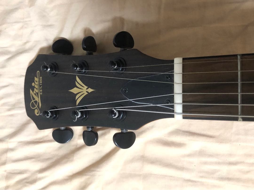 ARIA FET−F2 STBR エレクトリックアコースティックギター 美品