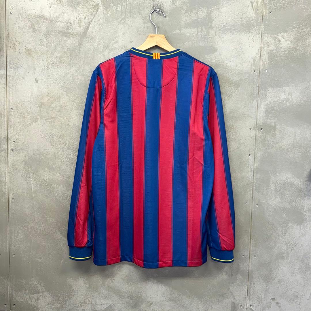 NIKE FCバルセロナ 09-10 ユニフォーム 長袖 ゲームシャツ