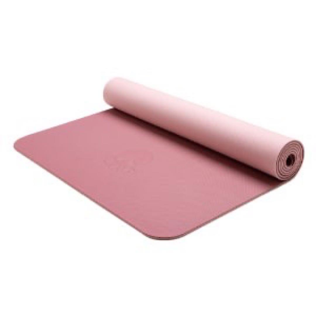 LAVA【SUKALA】リバーシブルヨガマット4mm 収納バッグ付　ピンク