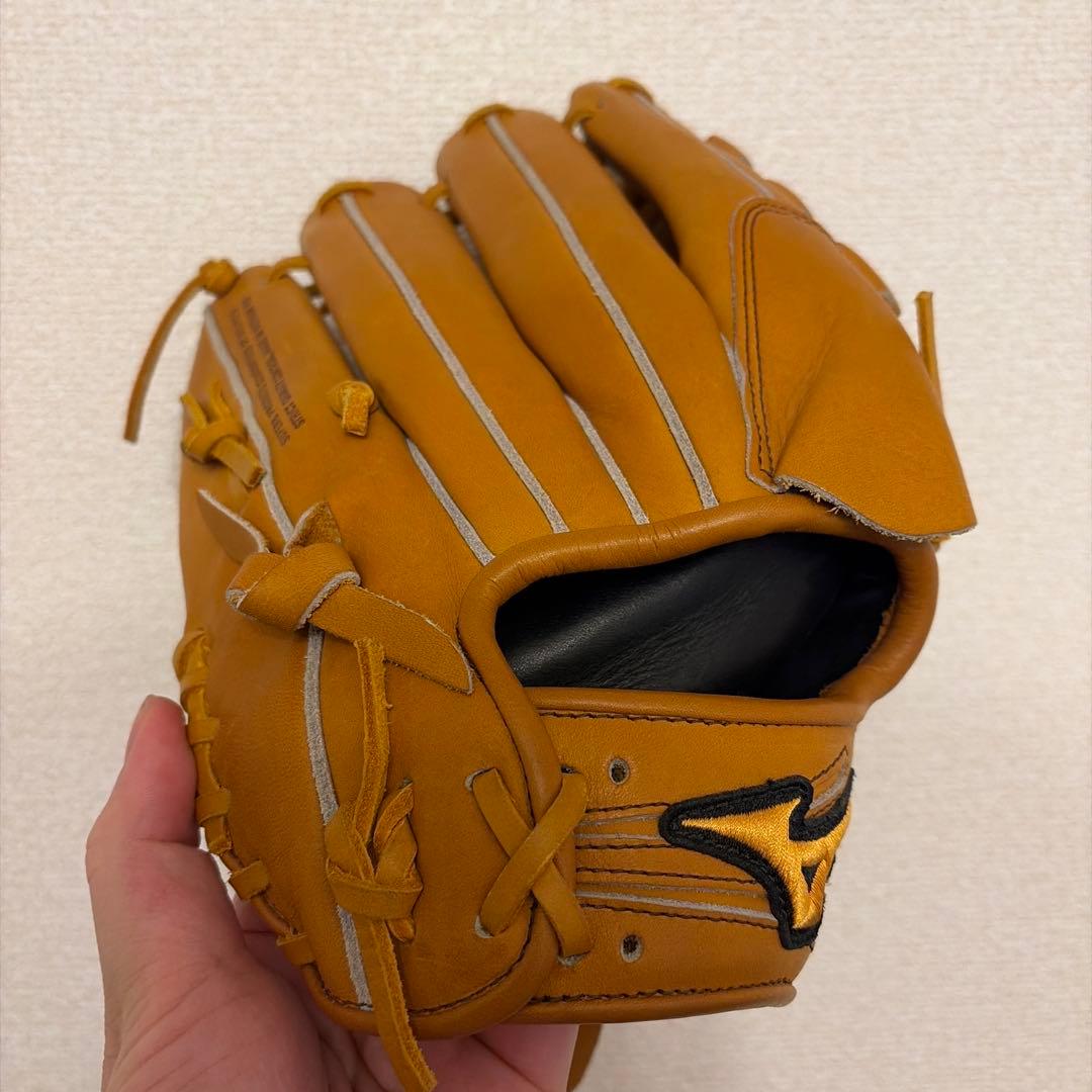 Mizuno Professional ブラウンレザーグローブ